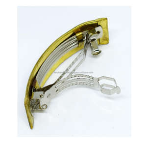 1950 ancienne egypte bijoux en laiton zambie surfaces texturées résine pinces à cheveux pour femmes commerce mode indien géométriquement - Product Image 5