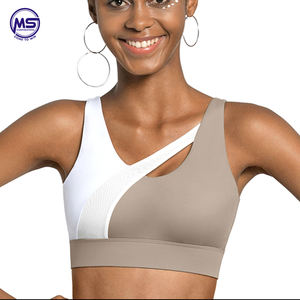 New Fabric Nylon Breathable Women Yoga <b>Tops</b> Bra Solid Color <b>and</b> Sexy Sports Bra Outdoor Exercise Clothes - Product Image 6