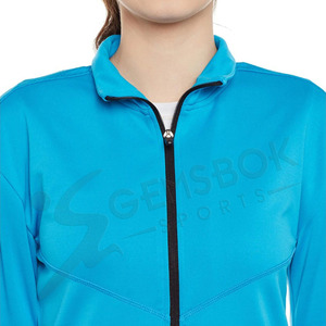 Custom Wholesale Women's Full Zipper Jacket High-Performance Breathable & Flexible Comfortable Womens Winter Sports Jackets - Product Image 4