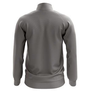 แจ็กเก็ตกีฬาฤดูหนาวแบบสลิมฟิตของผู้ชายตกแต่งด้วยลวดลายคอตั้งผ้าใบ - Product Image 4