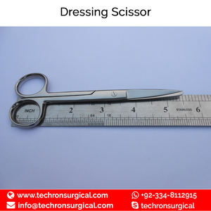 Ciseaux chirurgicaux médicaux 12,5/ 14/ 15/ 18 cm Lame droite/courbe Aigu-pointu pour infirmières - Product Image 2