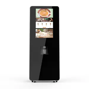 Máquina Expendedora de café digital para Centro Comercial Grande, sistema de pago con pantalla táctil, servicio interior y exterior