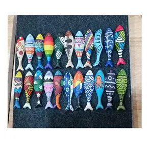 Arte de pared de peces tallados en madera, decoración del hogar con múltiples patrones, hecho en VIETNAM - Product Image 1