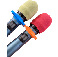 Housse de Microphone jetable à usage unique, couverture hygiénique pour Microphone de karaoké, coupe-vent pour KTV à domicile, Bar de karaoké, Interview, nouvelle collection