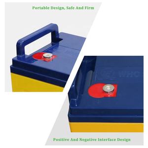 Whc优质长寿命太阳能存储12v 100ah 120ah 200ah电池深循环ups逆变器便携式agm凝胶铅酸电池 - Product Image 5