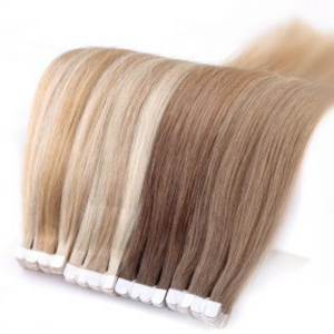 2022 New Design 40cm Vietnamese Tape Hair <b>Extension</b> Remy <b>Cheap</b> Price Dyed Raw Brazilian Virgin Human Weft Natural Wig Style Logo - Product Image 1