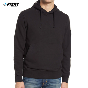 เสื้อฮู้ดผ้าฝ้าย100% สำหรับผู้ชาย,เสื้อสวมหัวเปล่ากันลมกันน้ำ - Product Image 4