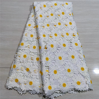 Tissu en tulle brodé de fleurs en strass personnalisées, avec paillettes et sequins, tissu en dentelle brodée