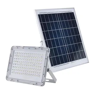 热销型号太阳能泛光灯100W 200W 500W户外防水LED太阳能泛光灯