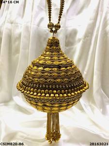 Exclusive Bridal Metal <b>Clutch</b> <b>Bag</b> | Handmade Designer Bridal Evening Ladies <b>Wedding</b> Metal <b>Clutches</b> - Product Image 5