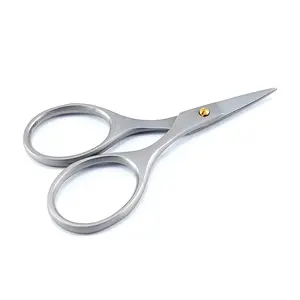 婴儿指甲剪刀7厘米非常小尺寸的鼻毛 & 胡须修剪剪刀眉毛和睫毛安全