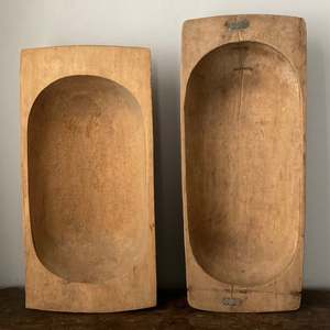 Cuenco de madera para amasar, cuenco de madera Natural hecho a mano para decoración del hogar, artesanías modernas - Product Image 5