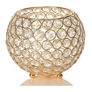 ที่มีคุณภาพสูงราคาต่ำเทียนคริสตัลชามที่มีการออกแบบเพชรในราคาที่ดีที่สุดในตลาด - Product Image 1