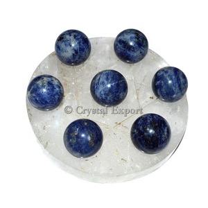 คริสตัลควอตซ์พร้อมฐาน Sodalite - Product Image 1
