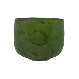 Colección de lujo única, soporte votivo hecho a mano, verde oliva, mármol, vidrio elegante, globo de vela pequeño de alta calidad para - Product Image 1