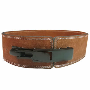 Ceinture en cuir de levage de poids, levier d'entraînement de gymnastique, sangles de levage de puissance, fournisseur - Product Image 1