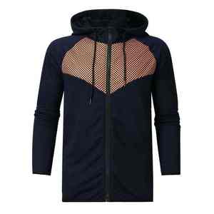 ชุดวอร์มผู้ชายไซส์ใหญ่คุณภาพสูงสำหรับฤดูหนาว พร้อมฮู้ด กางเกงขายาว ผ้าฟลีซน้ำหนักเบา ปรับแต่งได้ ปิดด้วยเชือกผูก - Product Image 1