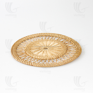 New Classic Style Natural Rattan <b>Placemat</b> Charger Handwoven in Vietnam - Product Image 6