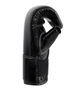 Los guantes de boxeo de cuero más vendidos con soporte para muñeca 8oz 10oz 12oz 14oz 16oz en color negro para artes marciales - Product Image 2