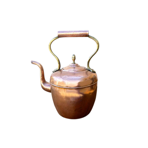 Hervidor de café de tamaño personalizado de forma redonda en hervidor de té martillado de cobre para uso en hoteles y restaurantes - Product Image 4