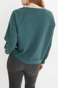 Sweat-shirts d'hiver imperméables en molleton 100 % coton pour femmes, séchage rapide, nouveau design, fabriqués en usine, prix abordable, vêtements de sport unis - Product Image 2