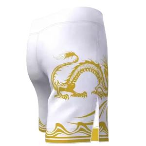 Faire Votre Propre Personnalisé Lutte Grappling Shorts Shorts Mma Arts Martiaux Porter Sportswear 1 Ensemble/poly-sac Unisexe Personnalisé Logo S-4XL - Product Image 2