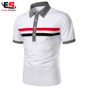 Men's Premium Quality Short Sleeve Polo Shirt New Anti-Wrinkle Jersey Clothing With <b>3</b> Button Closure - Product Image 6