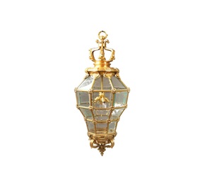 Linterna de salón de cristal y bronce dorado hecha a mano nueva de la mejor calidad para decoración del hogar interior y exterior para bodas y Navidad - Product Image 1