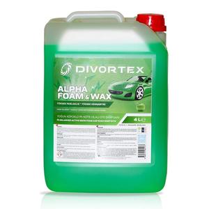 Divortex Alpha Schiuma pH Neutro Lucido Auto Shampoo 4 Lt