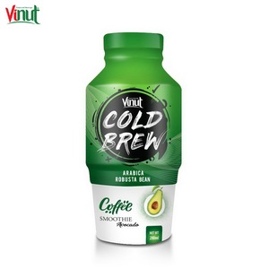 กาแฟบดพร้อมดื่มผสมอะโวคาโด ขนาด 250 มล./330 มล. รับผลิตแบบ OEM ODM แบรนด์ส่วนตัว กาแฟอาราบิก้าและโรบัสต้า พรีเมียม ช่วยลดน้ำหนัก VINUT ราคาดีที่สุด - Product Image 1