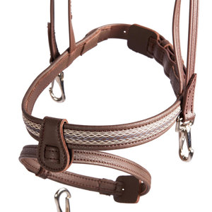 Venta caliente 100% cuero genuino occidental caballo ecuestre brida Halter con acolchado suave cómodo y duradero - Product Image 5