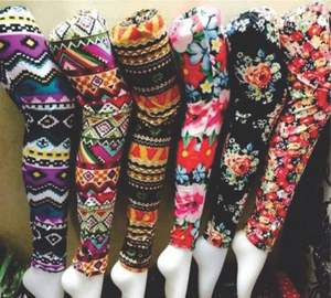 Leggings de Yoga taille haute pour femmes 100% coton tricoté solide sans couture entraînement Fitness Gear - Product Image 4