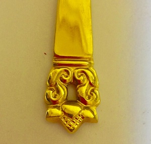 Luxurious <b>Gold</b> Designer Spoon Set Elegant Stainless Steel Flatware Perfect for Dining Table Stylish Durable <b>Kitchen</b> <b>Utensils</b> - Product Image 4