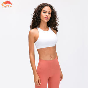 Soutien-gorge de sport sans couture léger et de haute qualité pour femme, haut court de fitness, vêtement de sport à séchage rapide, logo personnalisé, grandes tailles, simple - Product Image 5