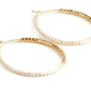 Pendientes de cuentas Miyuki El arte de la hecha a mano - Product Image 1
