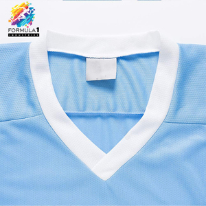 Jersey de Hockey sobre Hielo Sublimado con Diseño Personalizado, Bordado con Tela Tackle Twill, Jerseys de Hockey Bordados, Fórmula 1, Industria F1I-04, Equipo Personalizado - Product Image 2