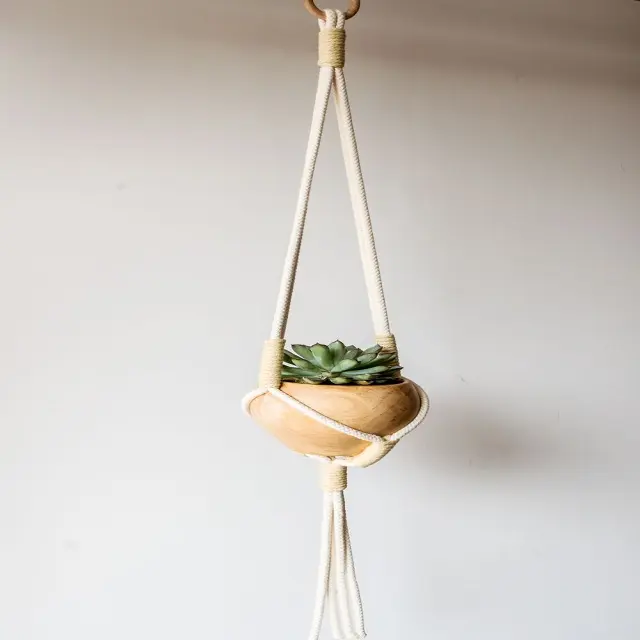 Hot Selling Macrame Plant Hangers Different style Hanging Planter for Indoor Outdoor Flower Pot Holder Boho Home Decor