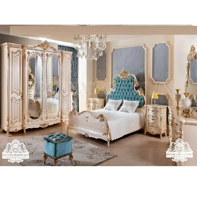 Elegante cómoda para dormitorio de estilo clásico.