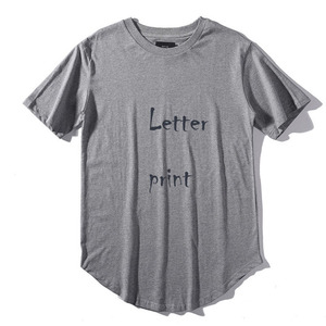 Camisetas para Hombre de Alta Calidad, Estilo Urbano, Camiseta Lisa de 220 g/m², 100% Algodón, Impresión Serigráfica, Ecológica, OEM - Product Image 3