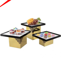 Présentoir à gâteaux de restaurant, décoration de table à desserts, salon de beauté pour restaurant, buffet, 1 pièce