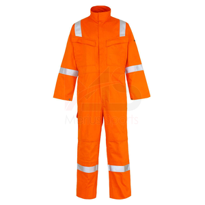 Chaqueta DE SEGURIDAD reflectante de alta visibilidad personalizada, uniforme de trabajo ignífugo para hombres, ropa de trabajo de alta visibilidad - Product Image 1