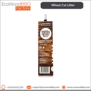 สุขอนามัยที่มีคุณภาพสูง100% ธรรมชาติและอินทรีย์ข้าวสาลีเบนโทไนท์แมวครอกในราคาที่ต่ำ - Product Image 6