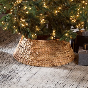 Vente chaude naturel tissé artisanal décorations de collier de sapin de Noël ODM fabriqué au Vietnam décor de sapin de Noël - Product Image 2