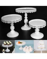 Latest designer golden solid metal silver Cake Stand for home and restaurants - Product Image 3