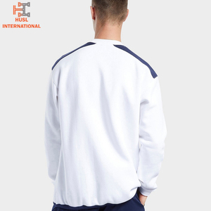 Sudadera de Cuello Redondo para Hombre de Alta Calidad, con Logotipo Personalizado, Corte Regular, Felpa de Algodón, Color Sólido, Casual, Ecológica - Product Image 2