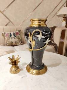 Jarrones de metal de alta calidad para decoración del hogar y la Oficina - Product Image 3