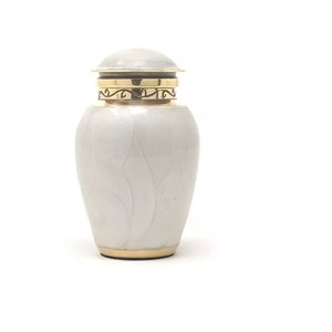 Adult Style Funeral Cremation Urn Fines quality customized New Design Customized Color <b>Memorial</b> Ashes Metal Cremation Urns - Product Image 3