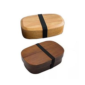 Lonchera de Madera de Último Diseño, Lonchera Bento de Madera con 2 Compartimentos, Caja de Almacenamiento de Alimentos para el Almuerzo a un Precio Atractivo - Product Image 6