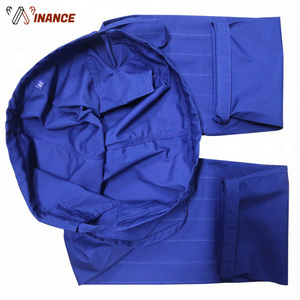 Jiu jitsu gi — gabarit personnalisé, couleur bleue, avec votre propre logo de marque - Product Image 4