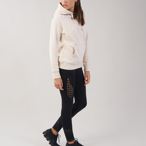 เสื้อฮู้ดแฟชั่นใหม่สำหรับผู้หญิง คุณภาพสูง สำหรับฤดูหนาว สไตล์ลำลอง เป็นมิตรกับสิ่งแวดล้อม พิมพ์ลายโลโก้ด้านหน้า ผ้าฟลีซ ขายส่ง - Product Image 6